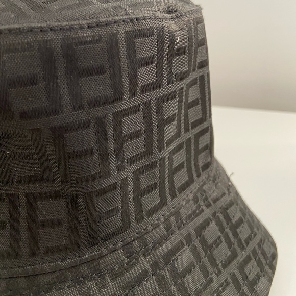 Faux Fendi Monogram Bucket Hat - Picture 2 of 4